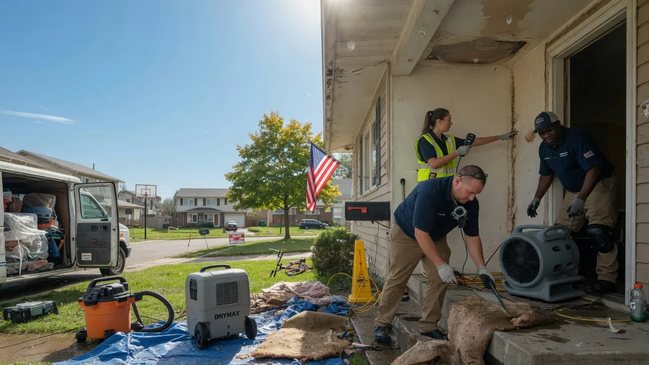 Water Damage Restoration in Bennington, OK near me